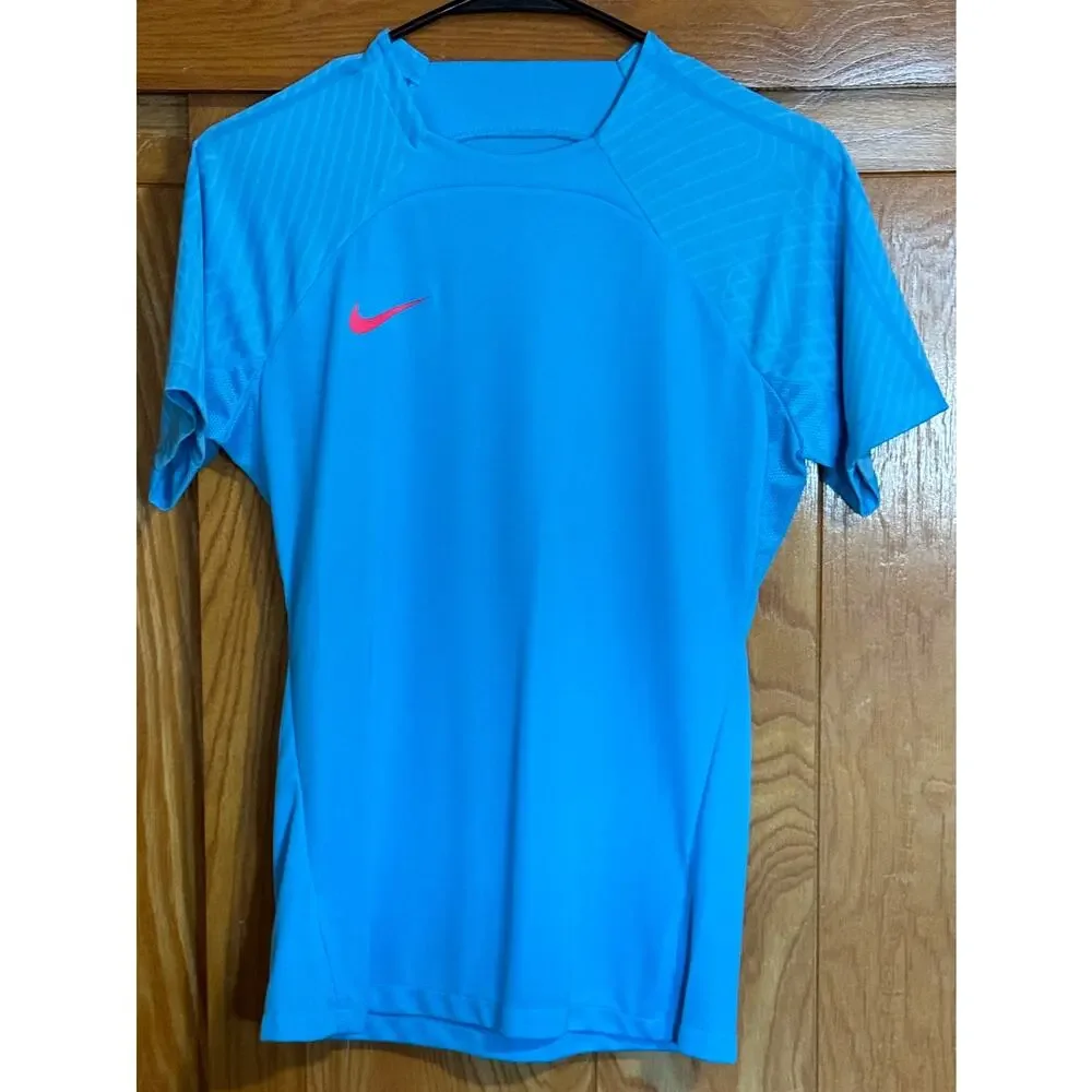 Men's Nike Dri-FIT Strike Football Training Shirt Blue, S
